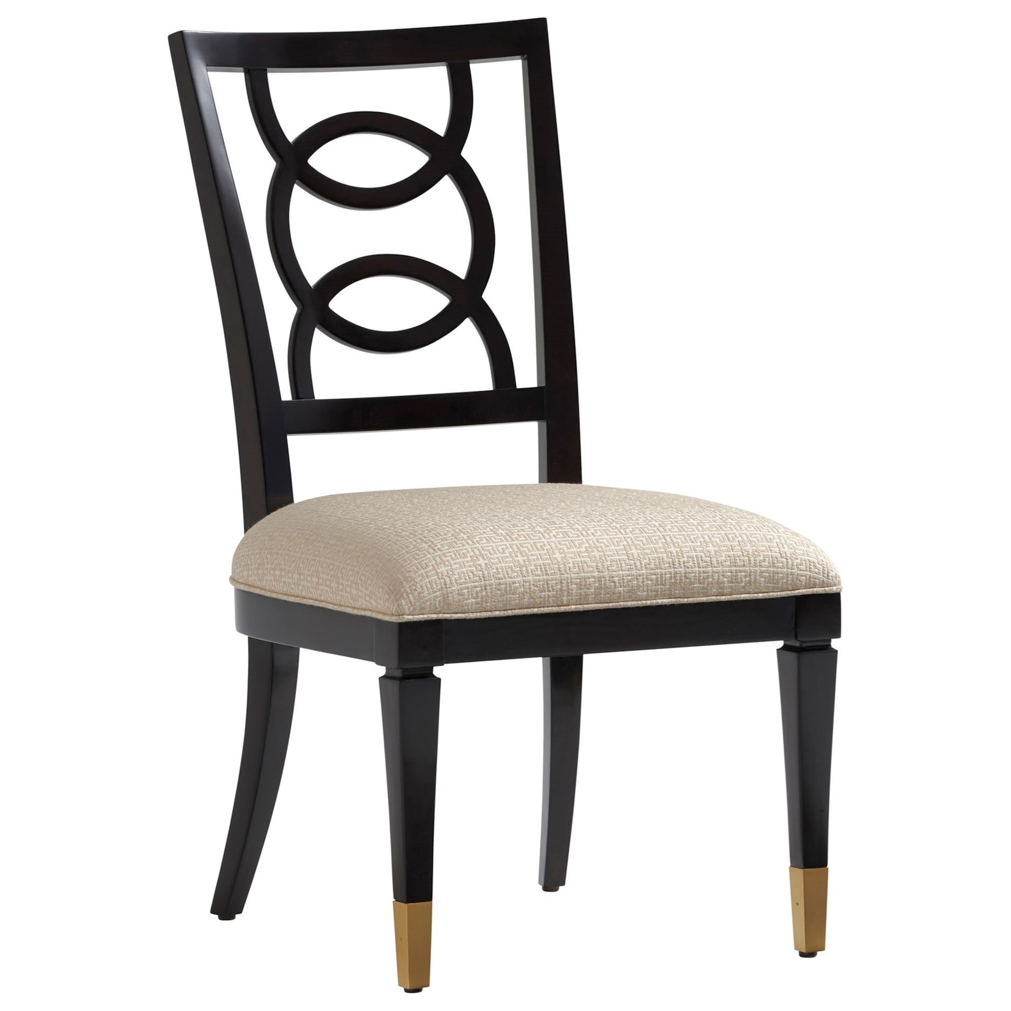 Lexington Carlyle 73688001 Pierce Side Chair with Ring Splat Back and